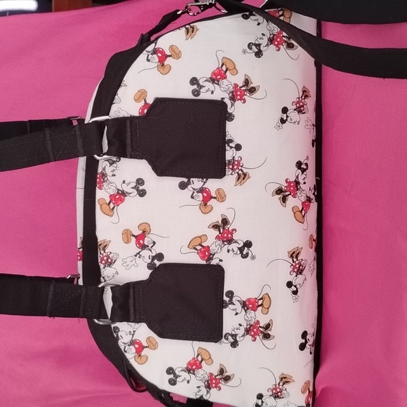 Disney Mickey And Minnie Womens  Satchel And Crossbody Strap. - Picture 8 of 14